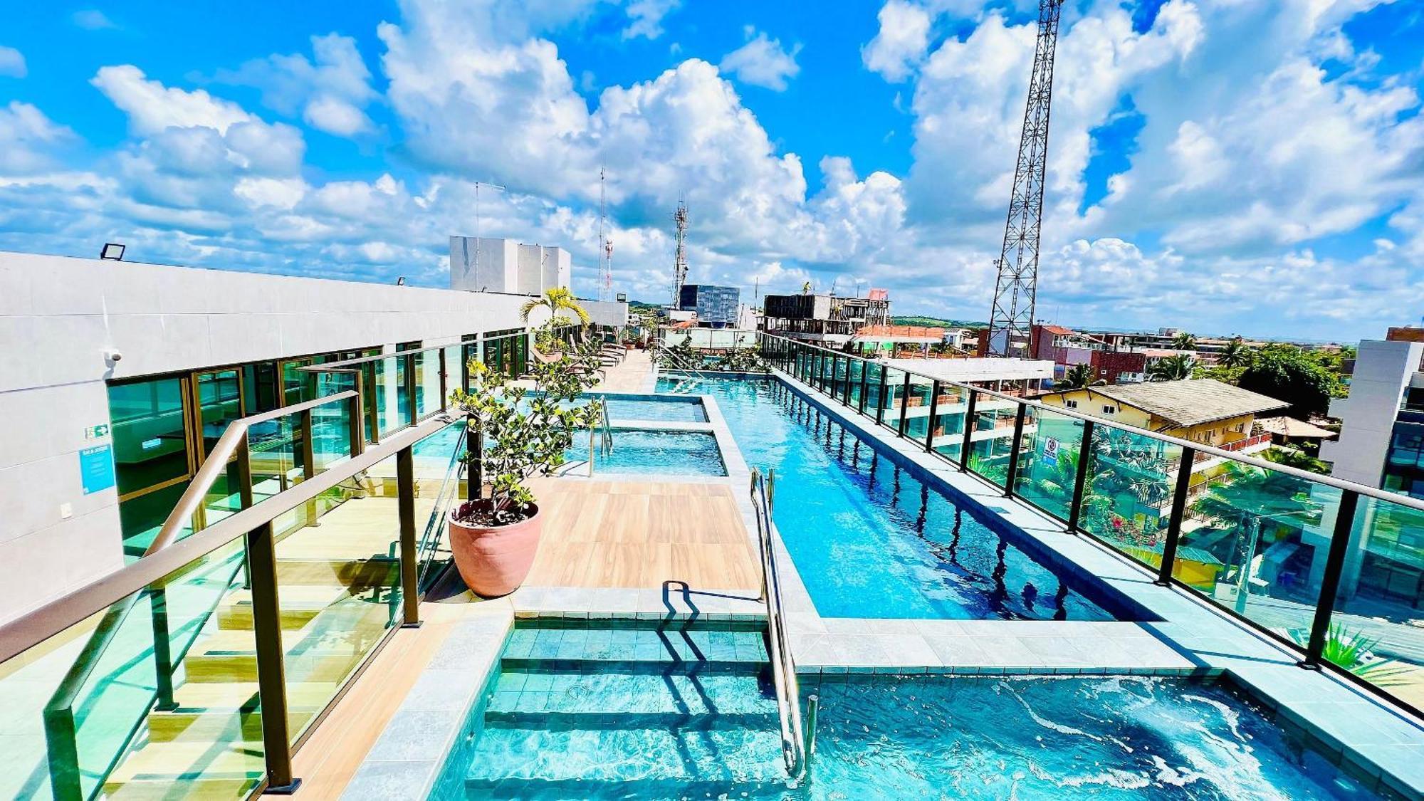 "Vivendo No Paraiso" - Flat C/Suite No Centro Pôrto das Galinhas Exterior foto